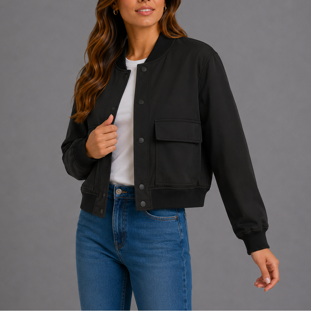 Everyday Bomber Jacket Women – Lightweight Everyday Style – Everyday Outerwear UK