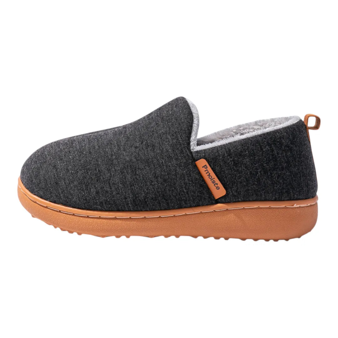 Women's Cushioned Slippers | Fleece Lined Hard Sole House Shoes – Warm Indoor Footwear