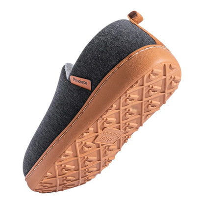 Women's Cushioned Slippers | Fleece Lined Hard Sole House Shoes – Warm Indoor Footwear