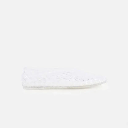 Women's Woven Jelly Ballet Flats | Breathable Summer Shoes