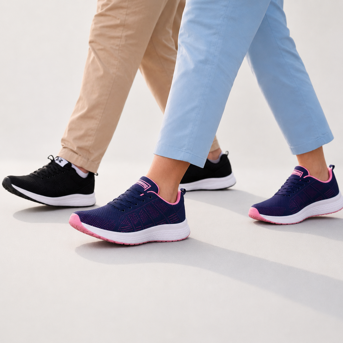 Women's Orthopaedic Sneakers | Cushioned Comfort Walking Shoes – Everyday Comfort Trainer UK