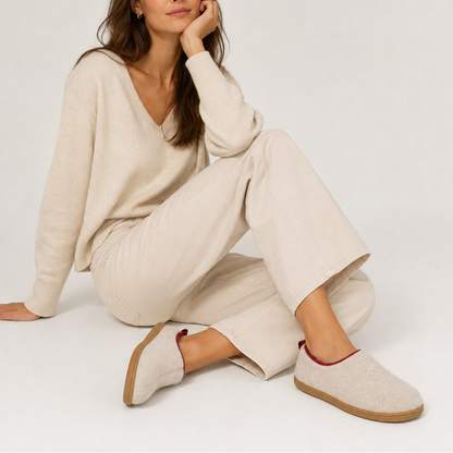 Unisex Orthopedic Slippers – Warm Fleece Lined Supportive House Shoes – Cosy House Shoes UK