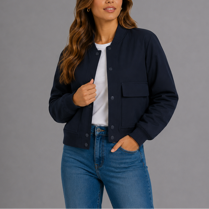Everyday Bomber Jacket Women – Lightweight Everyday Style – Everyday Outerwear UK