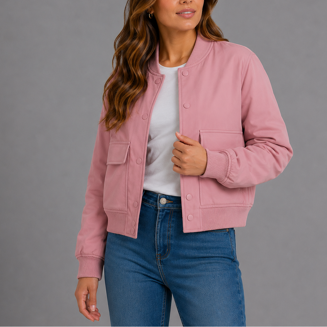 Everyday Bomber Jacket Women – Lightweight Everyday Style – Everyday Outerwear UK