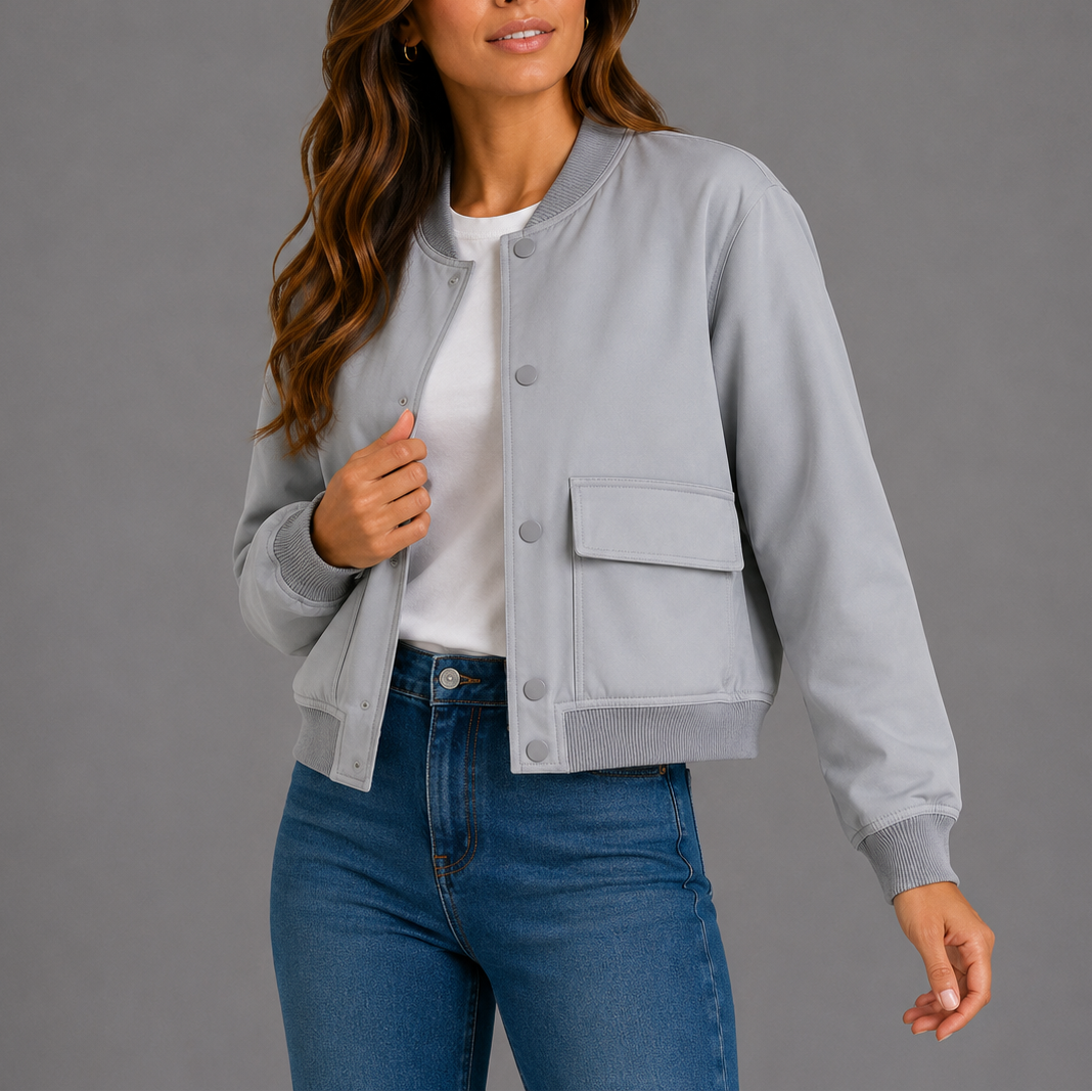 Everyday Bomber Jacket Women – Lightweight Everyday Style – Everyday Outerwear UK