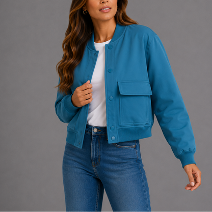 Everyday Bomber Jacket Women – Lightweight Everyday Style – Everyday Outerwear UK