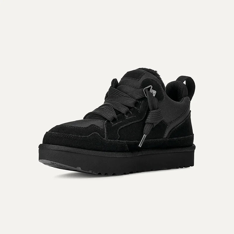 Women's Orthopedic Suede Winter Sneakers with Platform Sole