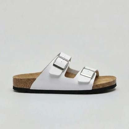 Unisex Double-Strap Sandals | Adjustable Buckle Comfort – Comfortable Summer Footwear UK