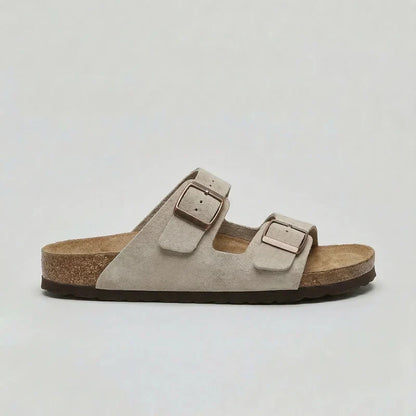 Unisex Double-Strap Sandals | Adjustable Buckle Comfort – Comfortable Summer Footwear UK