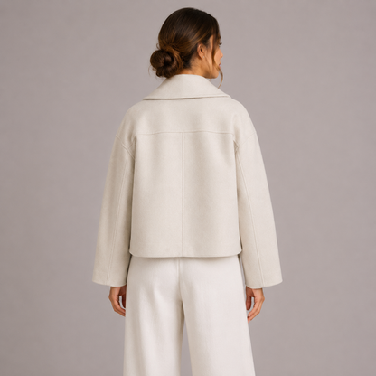 Minimalist Fitted Jacket for Women – Modern Structure, Effortless Elegance – Transitional Season Essential