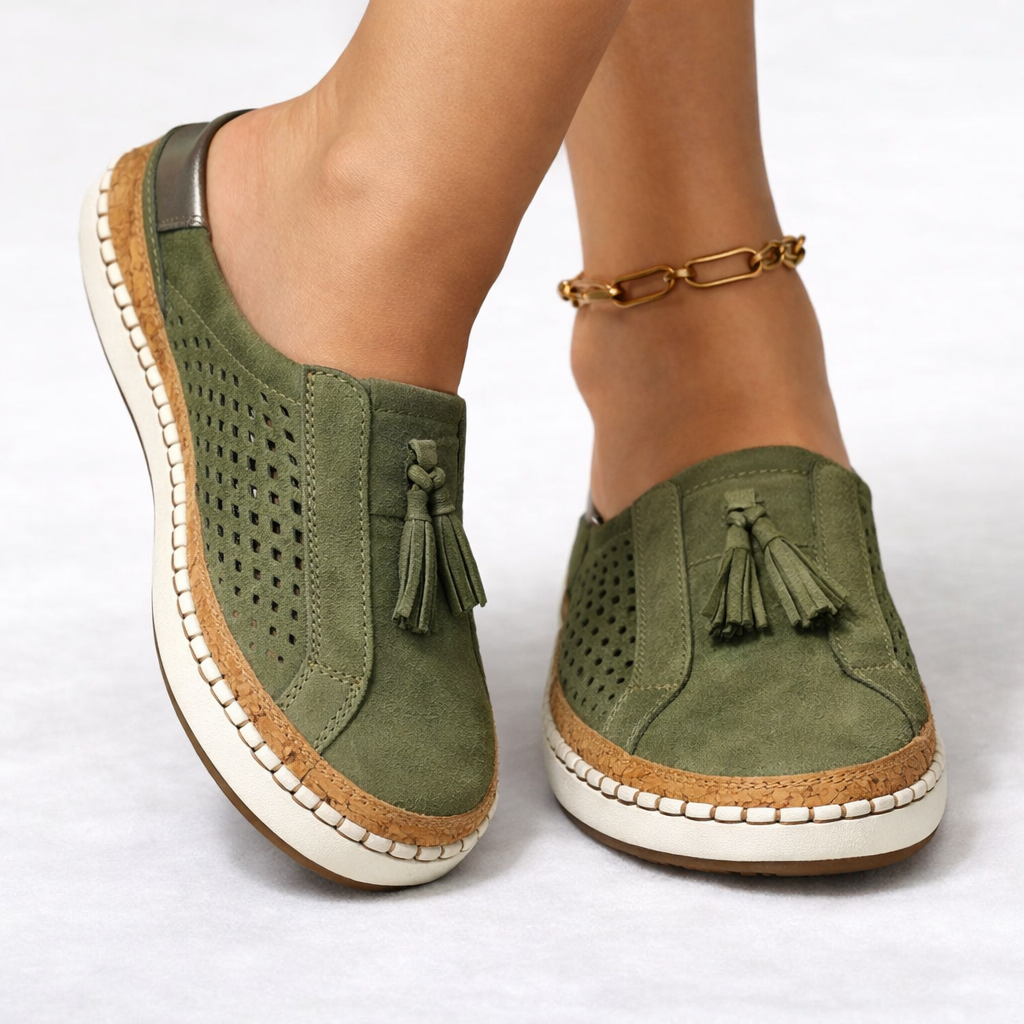 Women’s Orthopedic Comfort Slip-On Shoes - Supportive Fit, Everyday Comfort – Effortless Casual Shoe
