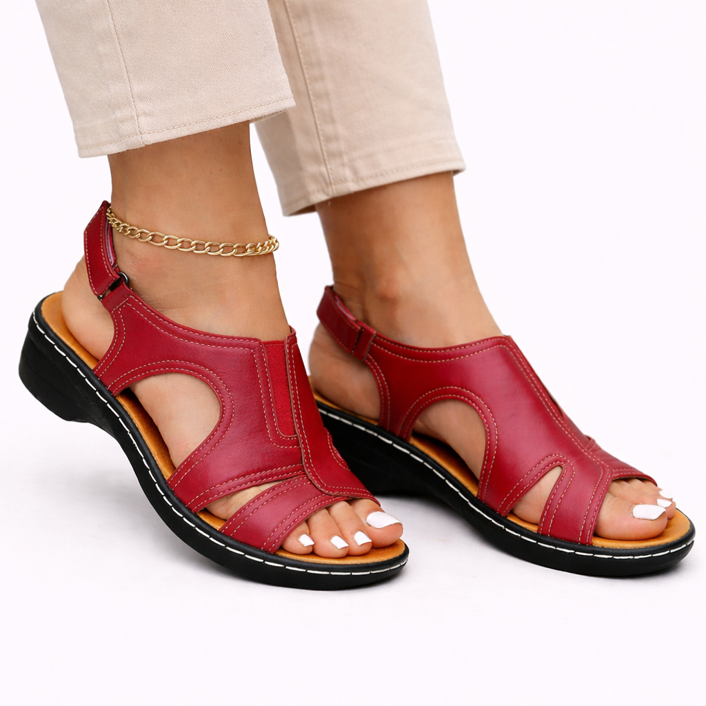 Women’s Comfort Sandals – Supportive Fit, Everyday Wear – Supportive Warm Weather Shoe