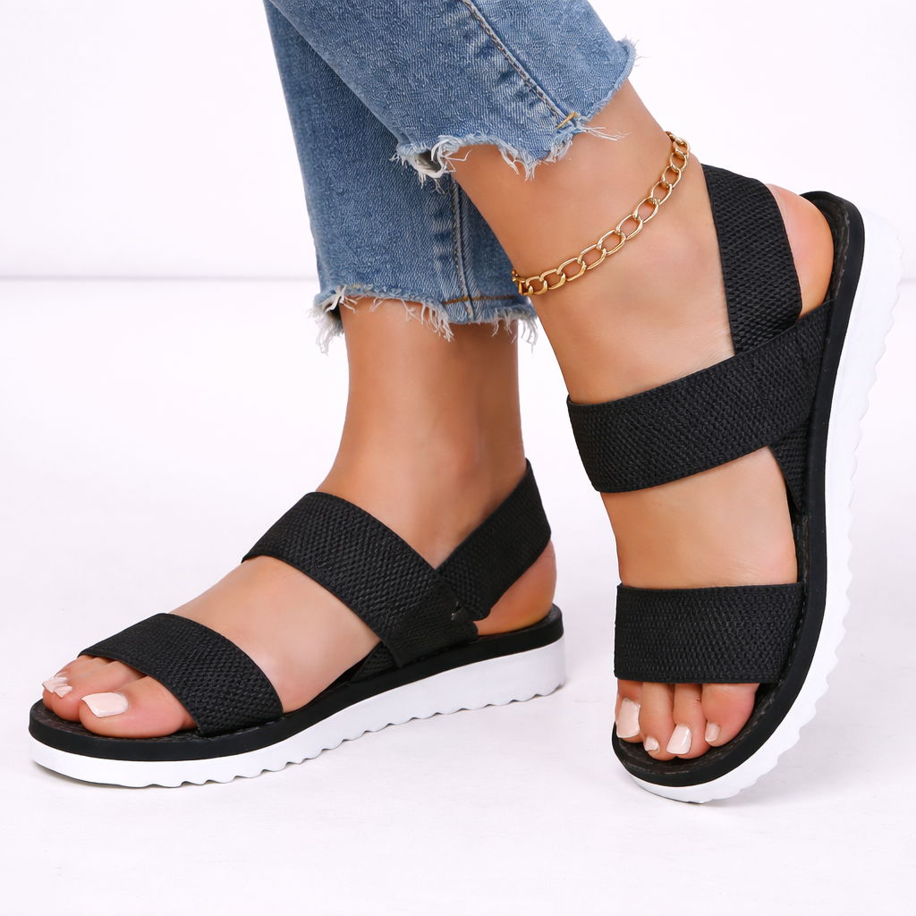 Women’s Orthopedic Comfort Sandals – Secure Anti-Slip Fit – Everyday Walking Comfort