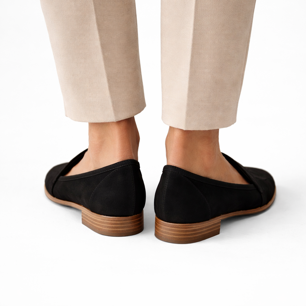 Women’s Orthopedic Soft Suede Loafers – Stylish Perfect Fit – Supportive Walking Shoe