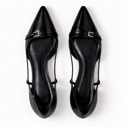 Women’s Patent Slingback Heels — Stylish Pointed Toe – Elegant Occasion Footwear UK