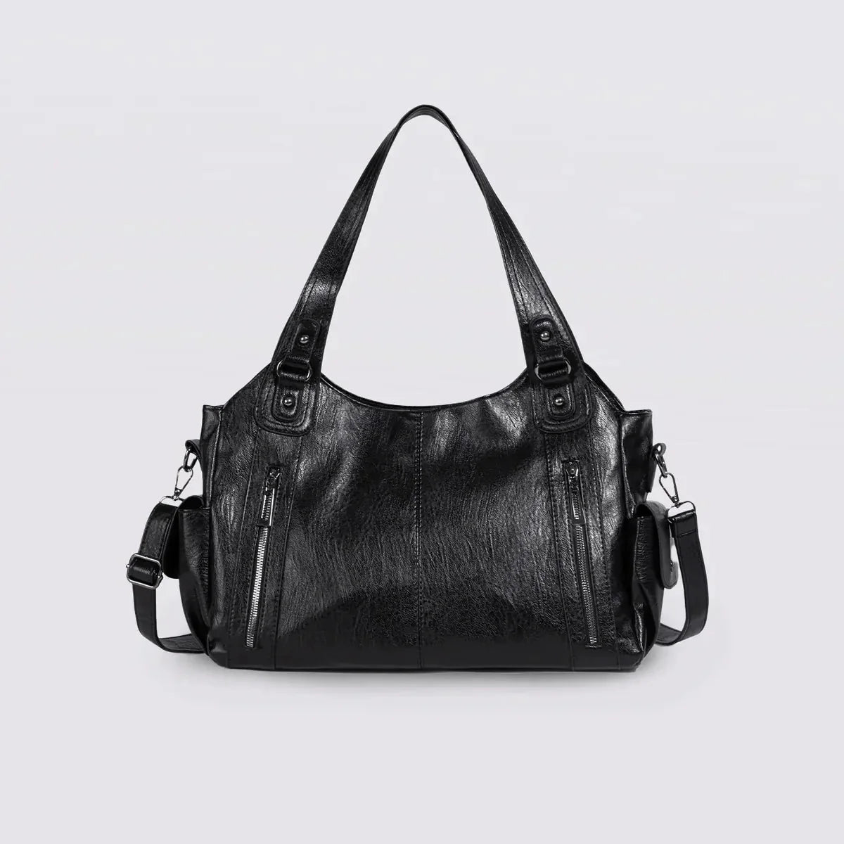Timeless Everyday Tote – Stylish Spacious Shoulder Bag in Soft Vegan Leather – Everyday Accessory UK