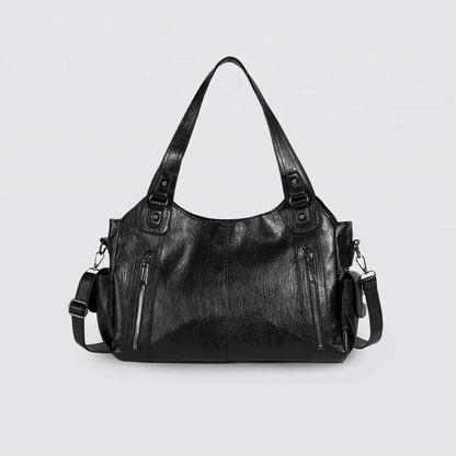 Timeless Everyday Tote – Stylish Spacious Shoulder Bag in Soft Vegan Leather – Everyday Accessory UK