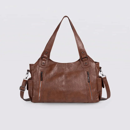 Timeless Everyday Tote – Stylish Spacious Shoulder Bag in Soft Vegan Leather – Everyday Accessory UK