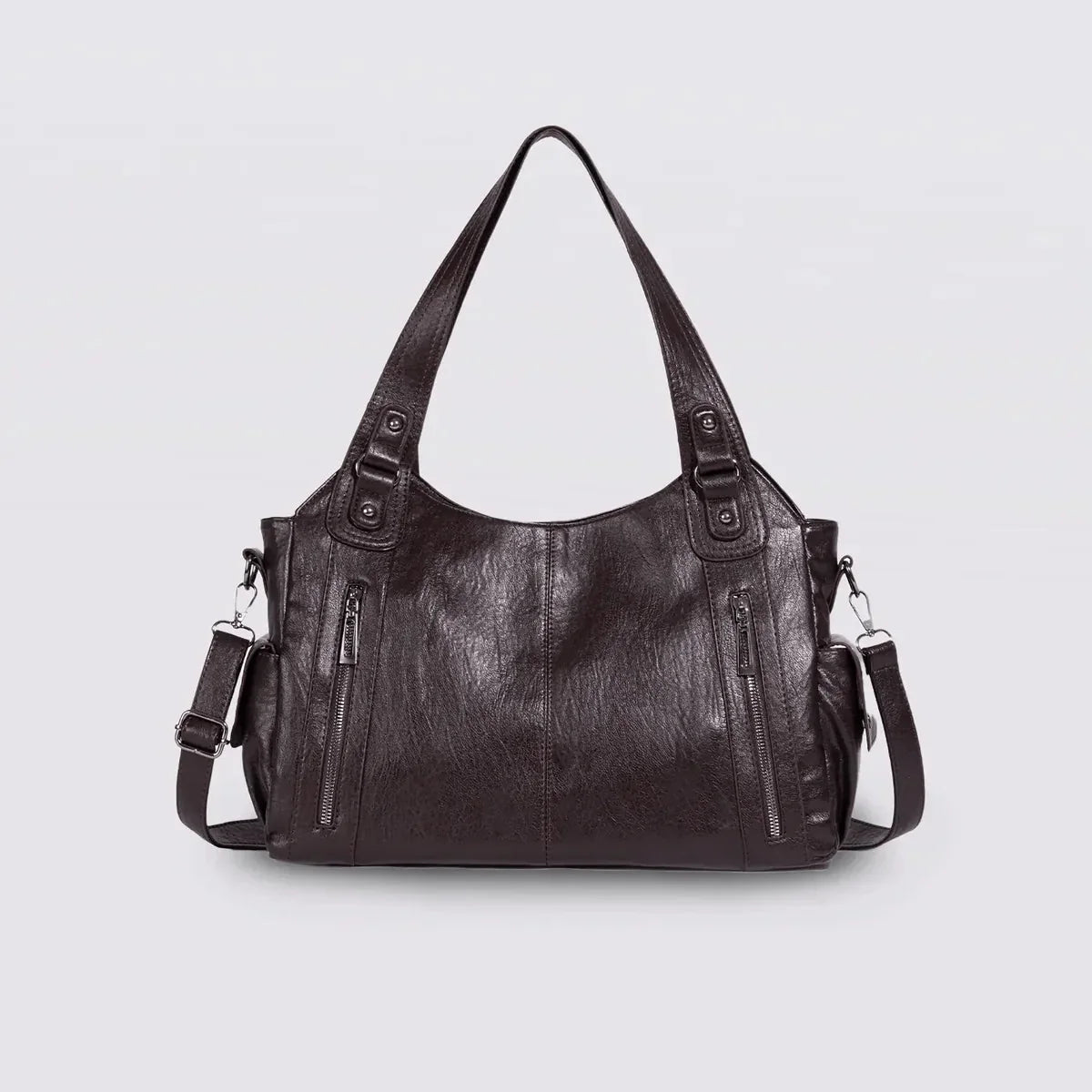 Timeless Everyday Tote – Stylish Spacious Shoulder Bag in Soft Vegan Leather – Everyday Accessory UK