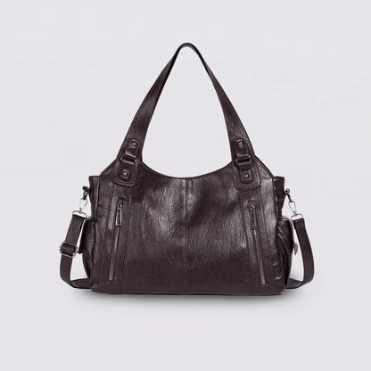 Timeless Everyday Tote – Stylish Spacious Shoulder Bag in Soft Vegan Leather – Everyday Accessory UK