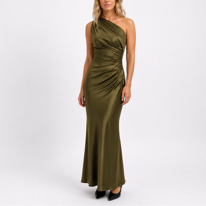 Women’s Satin Evening Gown Maxi Dress – Effortless Everyday Style