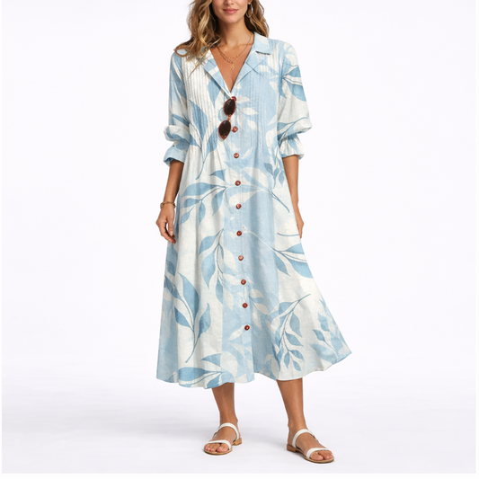Flattering Floral Maxi Dress – Stylish Fit & Effortless Comfort – Flattering Fit for Women