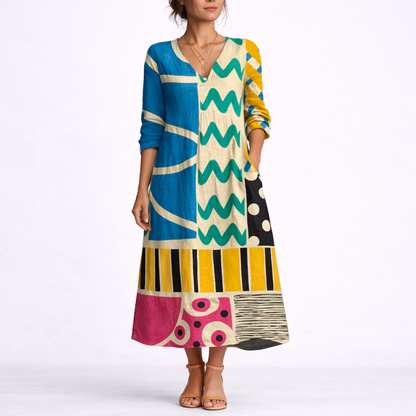 Easygoing Linen Dress – Elegant Occasion Wear UK