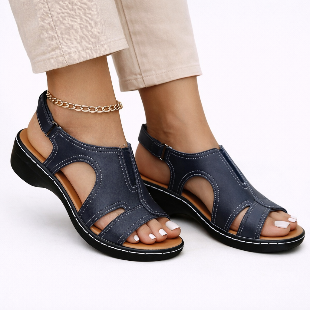 Women’s Comfort Sandals – Supportive Fit, Everyday Wear – Supportive Warm Weather Shoe