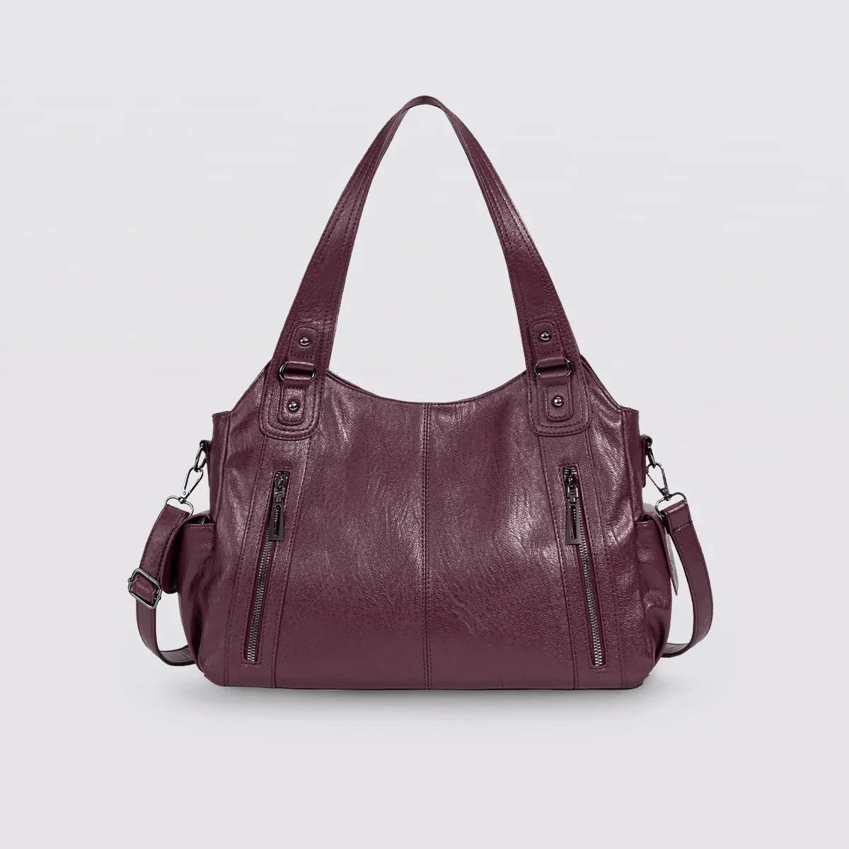 Timeless Everyday Tote – Stylish Spacious Shoulder Bag in Soft Vegan Leather – Everyday Accessory UK