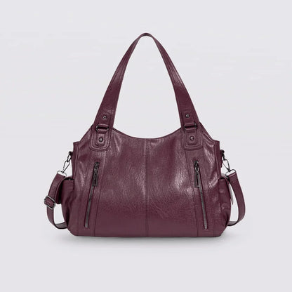 Timeless Everyday Tote – Stylish Spacious Shoulder Bag in Soft Vegan Leather – Everyday Accessory UK
