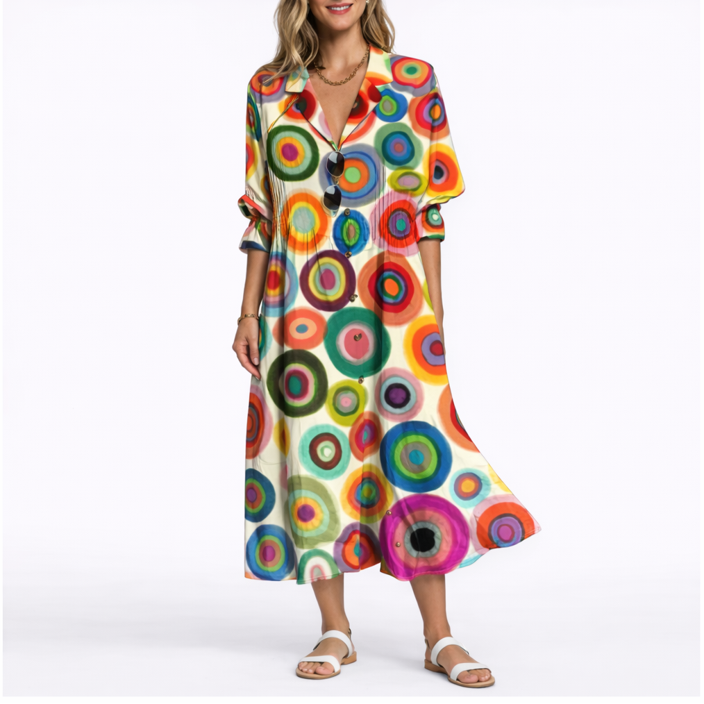 Flattering Floral Maxi Dress – Stylish Fit & Effortless Comfort – Flattering Fit for Women