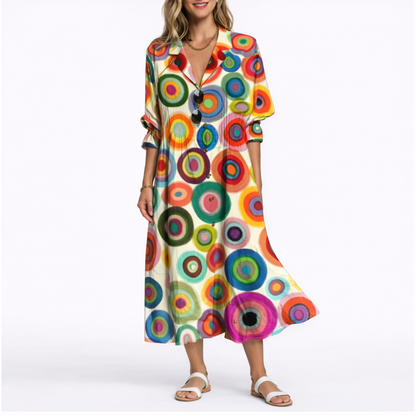 Flattering Floral Maxi Dress – Stylish Fit & Effortless Comfort – Flattering Fit for Women