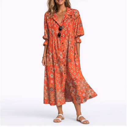 Flattering Floral Maxi Dress – Stylish Fit & Effortless Comfort – Flattering Fit for Women