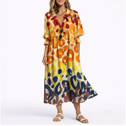 Flattering Floral Maxi Dress – Stylish Fit & Effortless Comfort – Flattering Fit for Women